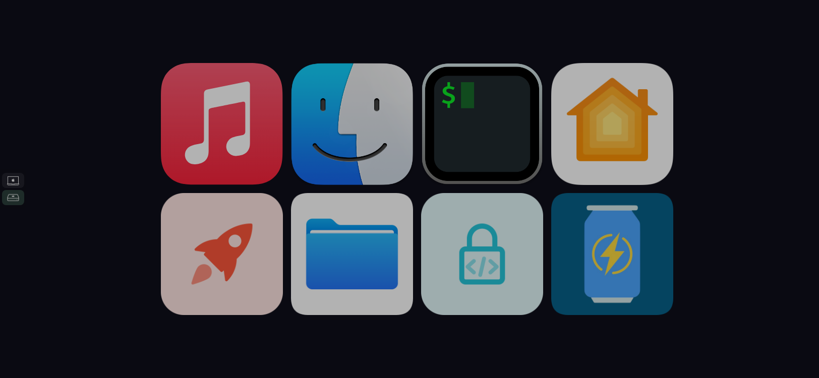 HUD on iPhone (landscape)