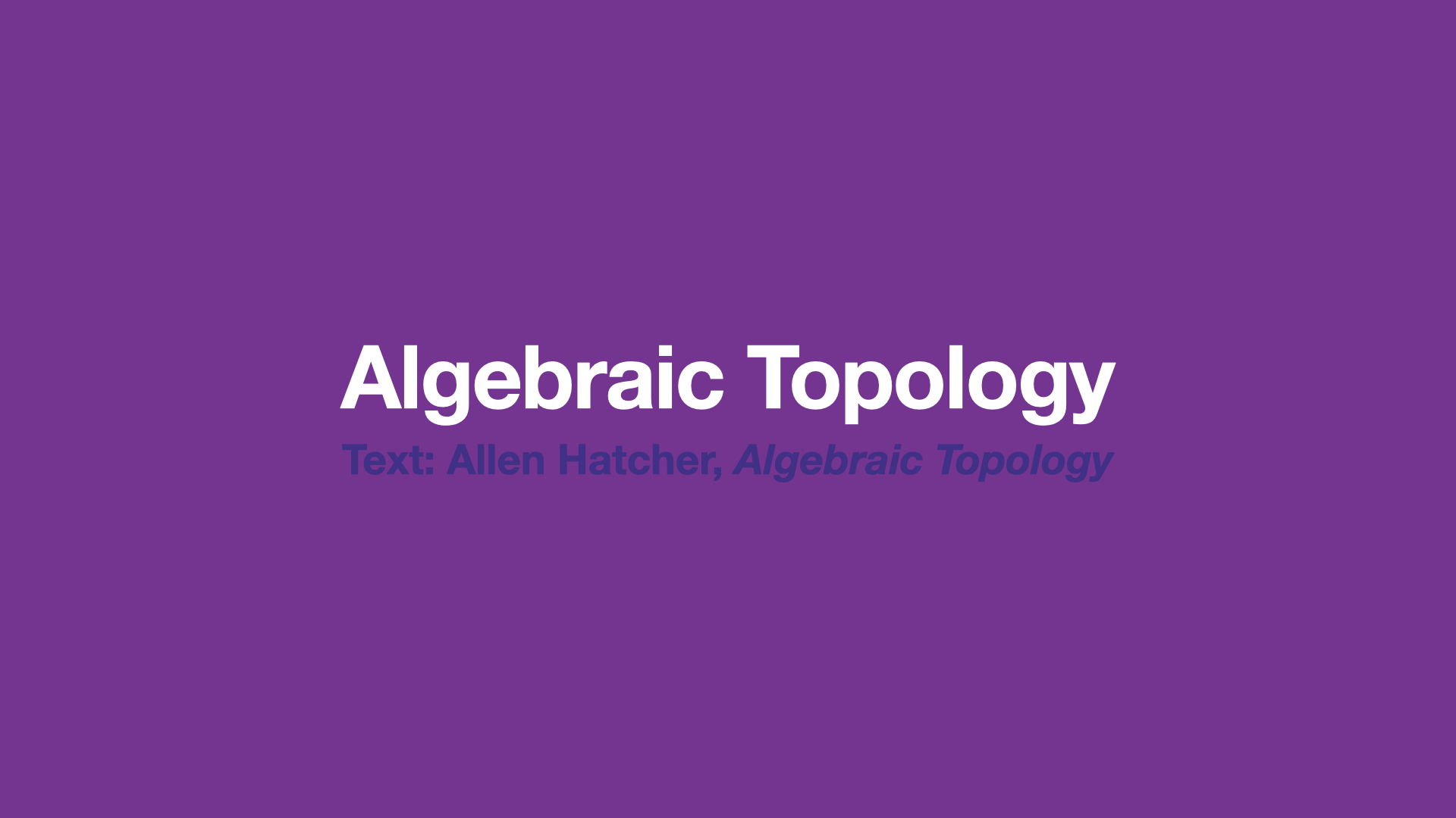 algebraic_topology