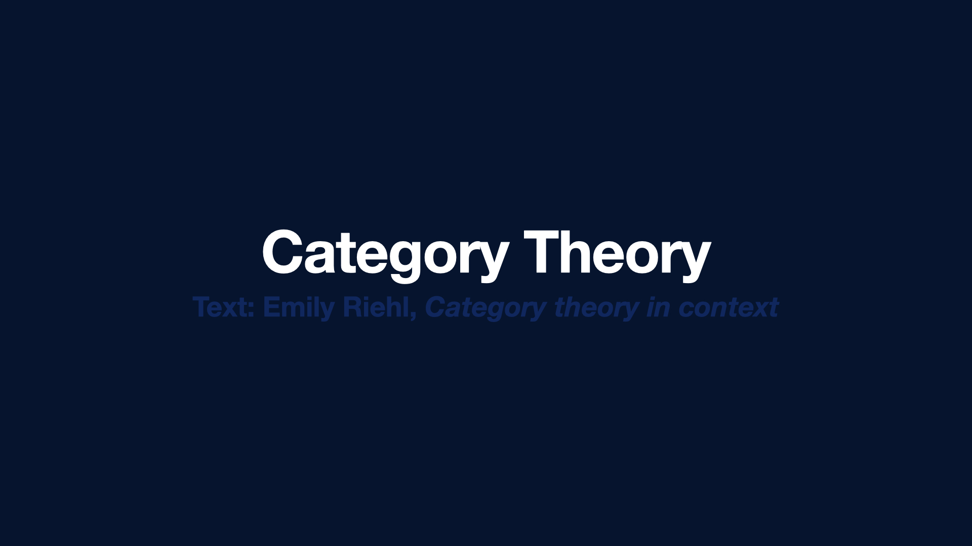 category_theory