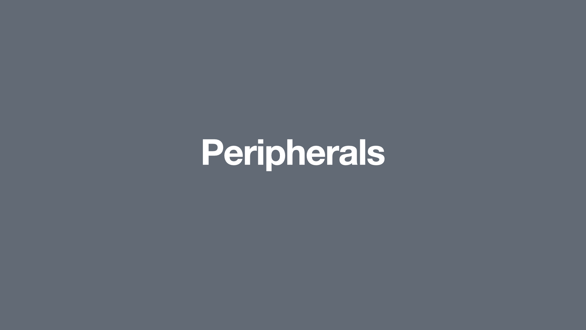 peripherals